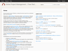 Tablet Screenshot of hostedredmine.com